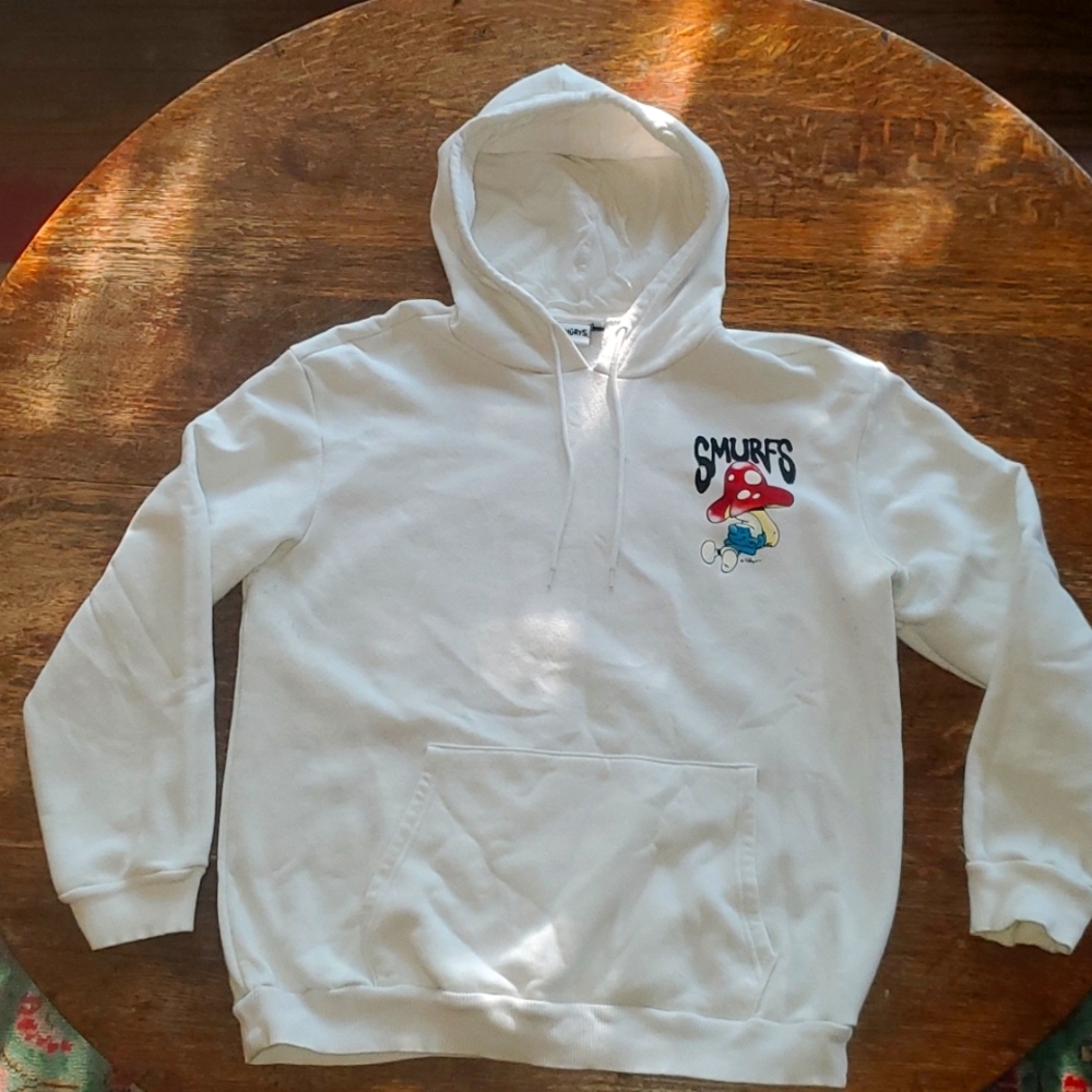 White Smurfs Hoodie